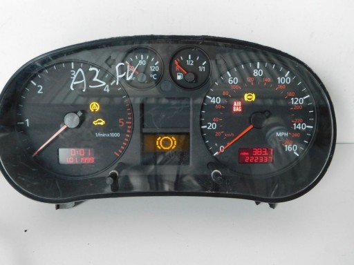 Счетчик часов Audi A3 8L 1.9 TDI дизель 1/2 FIS