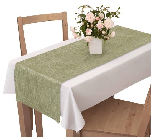 BIEŻNIK NA STÓŁ NA OBRUS 140X40CM DEKORACYJNY BOHO BEŻOWY SZARY ZIELEŃ