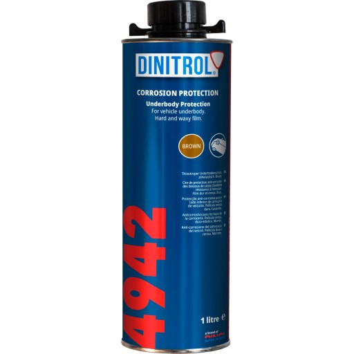 Обслуживание шасси DINITROL 4942 коричневый воск 1л