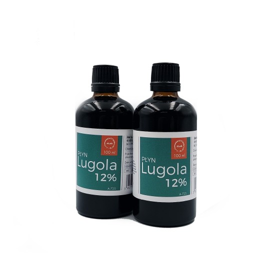 Йод Люголя 12% - 2х100мл Dr Alcheo