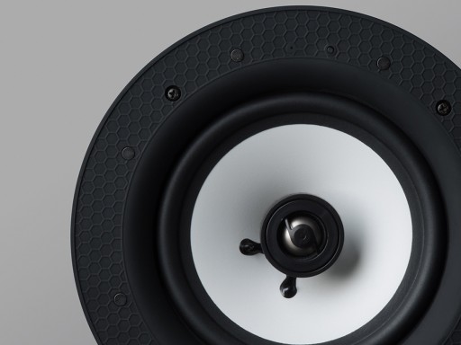 Потолочный динамик Lithe Audio 6,5 дюйма, 60 Вт RMS