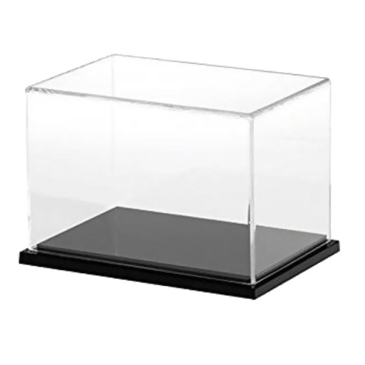 2x 36*16*16 см акриловая витрина, черный глянец