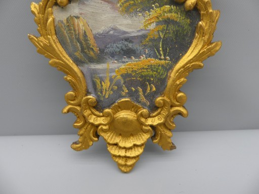 КАРТИНА ЗОЛОТАЯ РАМА 23 x 16 см