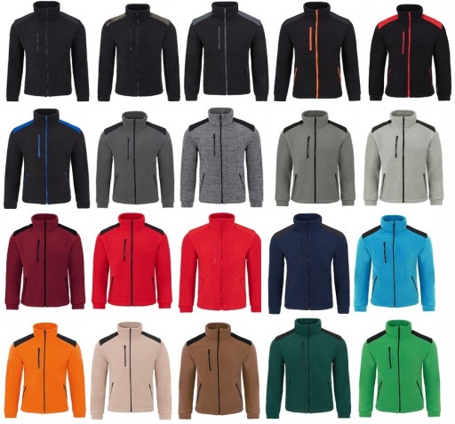 Polar firmowy roboczy gruby z haftem logo nadruk 4XL