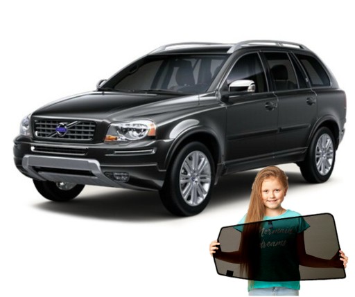 Шторы на магнитах для Volvo XC90 и 2002-2014