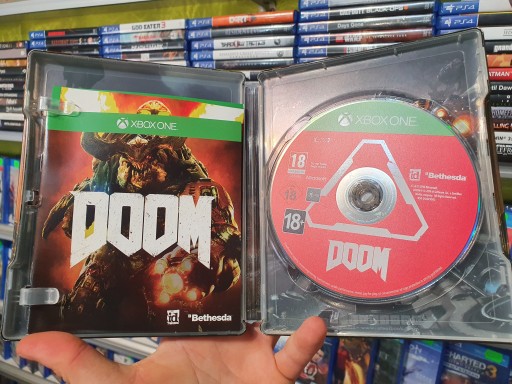 DOOM 2016 XBOX ONE STEELBOOK + ИГРА В ОТЛИЧНОМ СОСТОЯНИИ