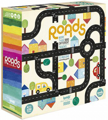 КООПЕРАТИВНАЯ СЕМЕЙНАЯ АВТОМОБИЛЬНАЯ ДОРОЖНАЯ ИГРА «LONDON ROADS»
