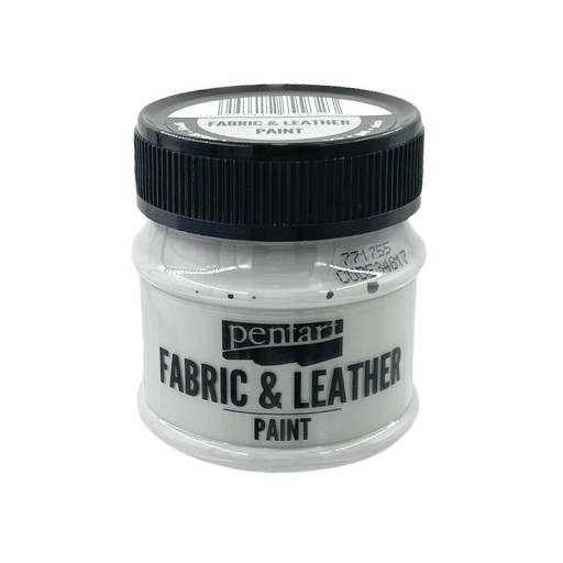FARBA DO TKANIN I SKÓR szara 50ml - Pentart