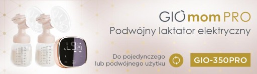 InnoGIO GIOmom PRO GIO-350 PRO двойной беспроводной электрический молокоотсос