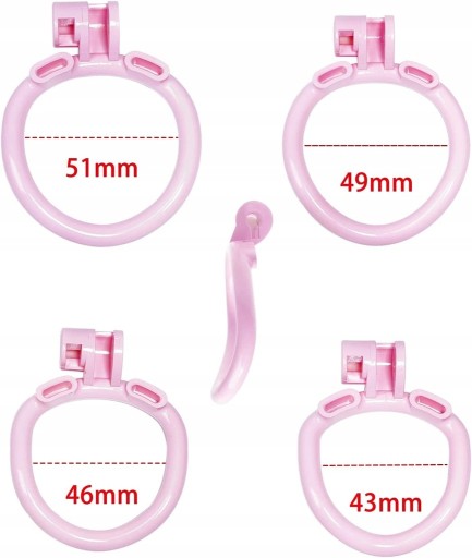 MAŁY MĘSKI PAS CNOTY CHASTITY COBRA