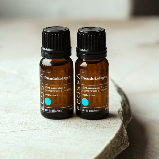 NATURALNY KOLAGEN ROŚLINNY PSEUDOKOLAGEN NA SKÓRĘ UJĘDRNIAJĄCY 10 ML ECOSPA