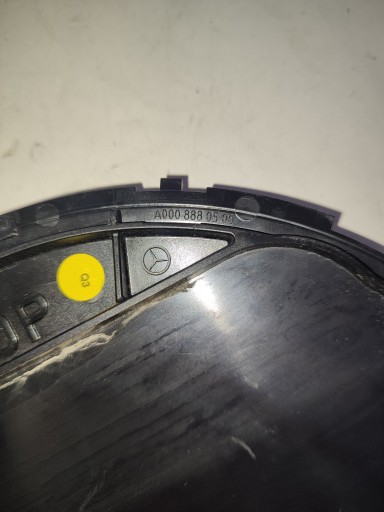 EMBLEMAT MERCEDES W213 LIFT CLS GWIAZDA POD RADAR A0008880500 BEZ CHROMU
