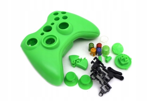 Корпус IRIS для беспроводного контроллера Xbox 360, зеленый комплект