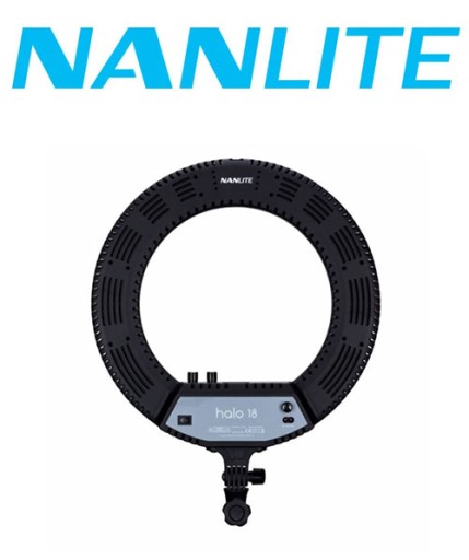 Комплект кольцевых светодиодных фонарей Nanlite Halo 18 + штатив