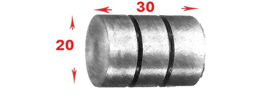 Karnisz PRO metal fi16 pojedyńczy 470 cm bez kółek
