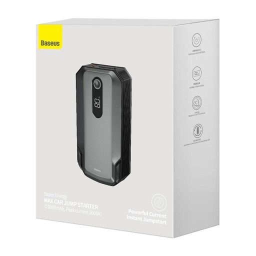 BASEUS JUMP STARTER POWERBANK STARTER Car Jump 20000 мАч 2000 А