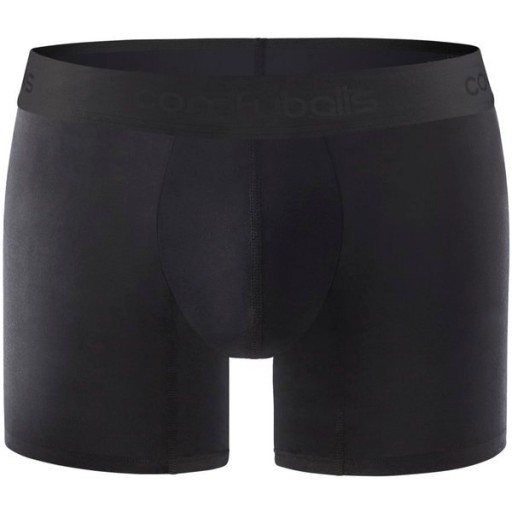 Черные боксеры размера L COMFYBALLS LONG COTTON