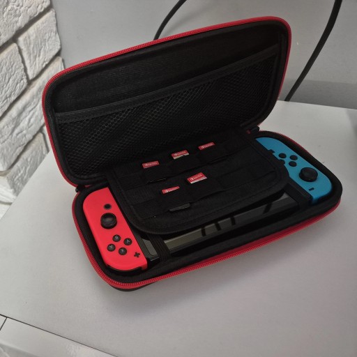 Прочный чехол для Nintendo Switch OLED Вместительный Функциональный Твердый ХИТ