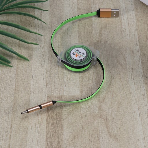 ЗАРЯДНЫЙ КАБЕЛЬ USB ТИПА C / MICRO, ДЛИНА 1М.
