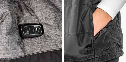BEZRĘKAWNIK PODGRZEWANY JAZDY KONNEJ KAMIZELKA OCIEPLANA PLUS SIZE XXL