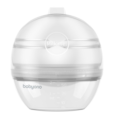 Молокоотсос BABYONO Shell и сборник еды MilkMe