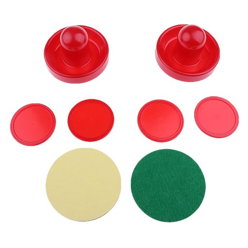 Два войлочных нападающих вратаря Plus Red, S Red