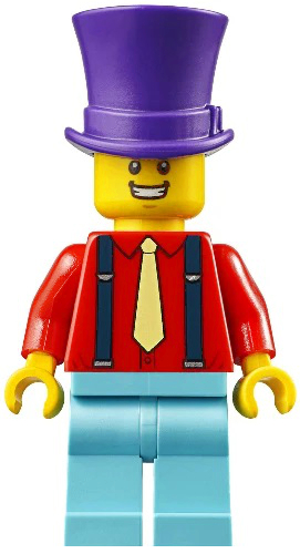 LEGO CITY FIGURKA CLOWN KLAUN NA SZCZUDŁACH WESOŁE MIASTECZKO CTY1016 60234
