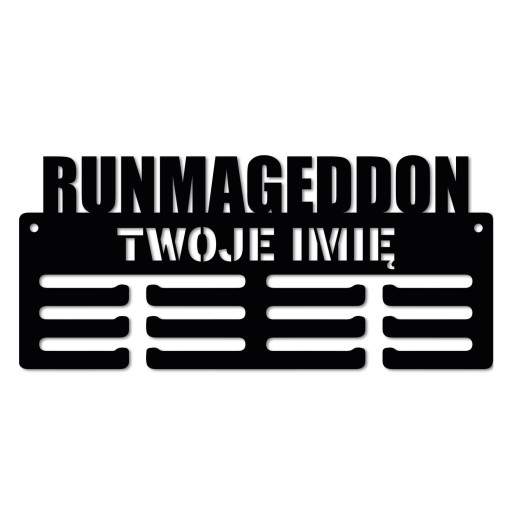 Вешалка для медалей RUNMAGEDDON NAME 40см 97,2