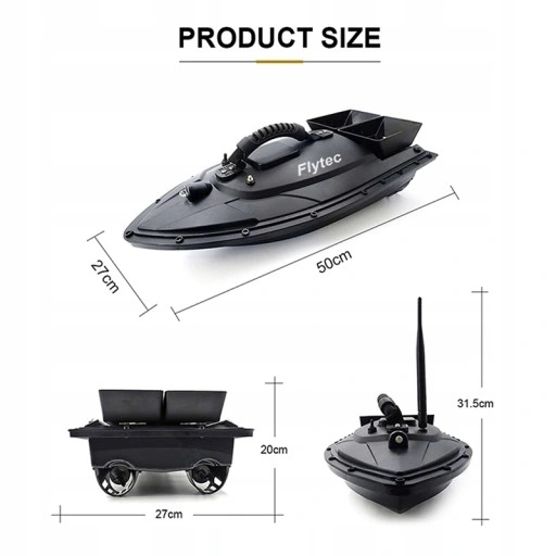 ЛОДКА НА ПРИВИВКЕ GPS D16B RC ЛОДКА 400M-500M 9600mah