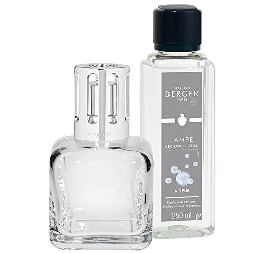 MAISON BERGER PARIS GIFT SET CATALYTIC LAMP GLACON TRANSPARENT+FILLING NEUT