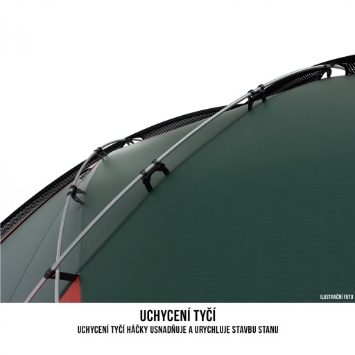 Палатка Husky Extreme FELEN 3-4 человека - зеленый