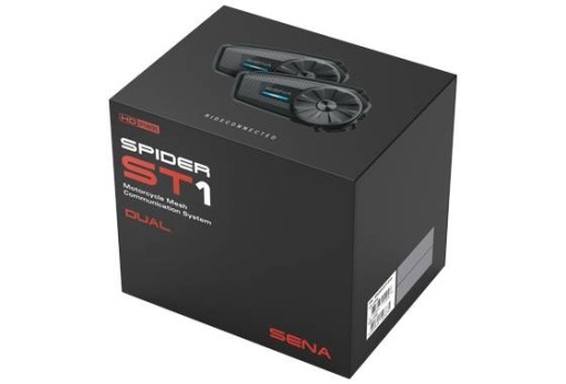 МОТОЦИКЛНЫЙ ИНТЕРКОМ SENA SPIDER ST1 MESH 2.0 ДО 2000М (МАКС. 8000М) HD