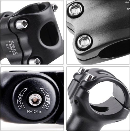 MOSTEK ROWEROWY 110MM MOSTEK MTB REGULOWANY 60° PODWYŻSZENIE KIEROWNICY