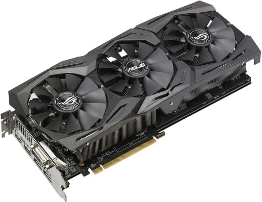 Видеокарта Asus ROG Strix Radeon RX 580 OC 8 ГБ GDDR5