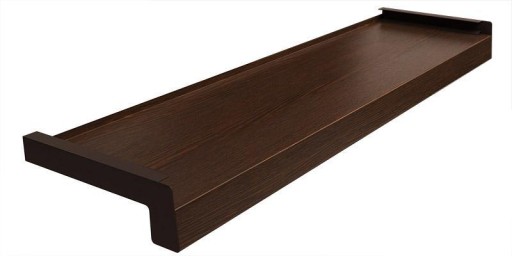 Parapet zewnętrzny stalowy DĄB BAGIENNY 15 cm