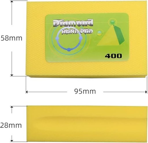 Алмазный шлифовальный блок для керамогранита, керамики 400 DIAMOND HAND PAD