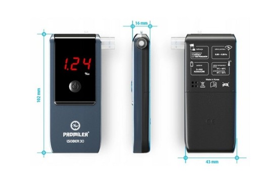 ПЕРСОНАЛЬНЫЙ БРИТАЛИЗЕР PROMILER ISOBER 30–24 МЕСЯЦА КАЛИБРОВКА + Мундштуки