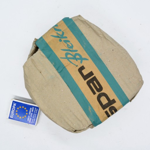 Szklana misa/popielnica Kaspar Single Art, Niemcy lata 70. handmade modern