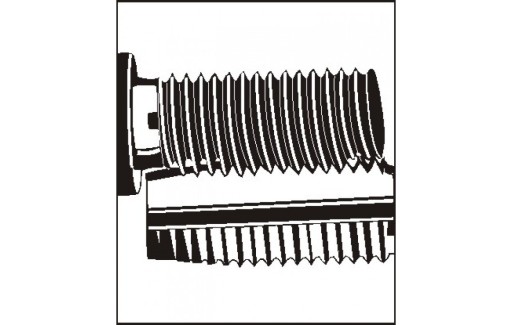 Вставка V-Coil для ремонта резьбы M6 1.0D