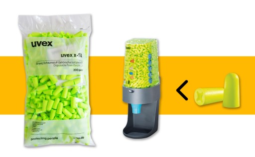 Беруши uvex x-fit, сумка 200 пар