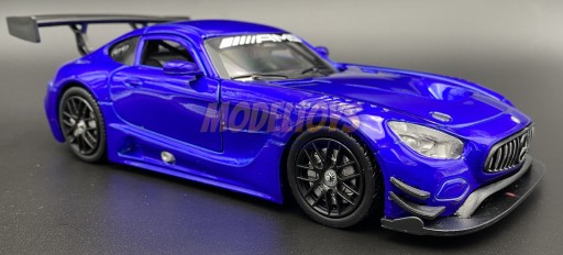 Mercedes Benz AMG GT3 синий 1:24 Motormax 73386