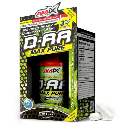 DAA - Kwas D asparaginowy tabletki - Suplement Booster testosteronu libido