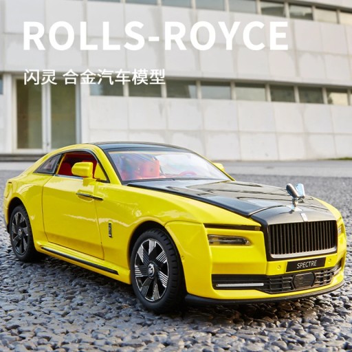 1:24 Rolls-Royce Spectre, модель автомобиля из сплава, литая игрушка, металлический звук, литой под давлением