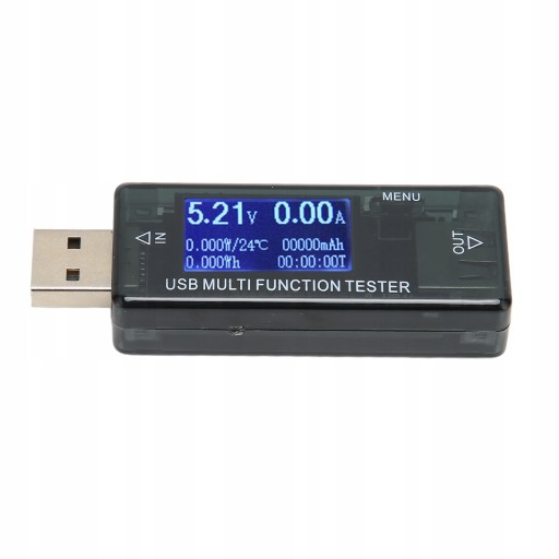 USB-тестер Обнаружение напряжения Обнаружение тока