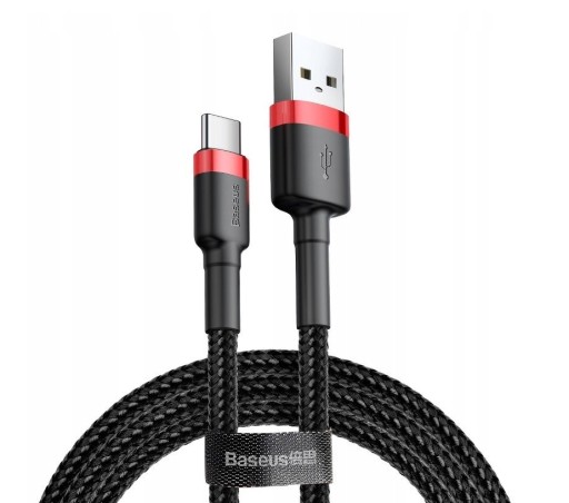 USB-кабель BASEUS Cafule CATKLF-C91 2A USB C 2м