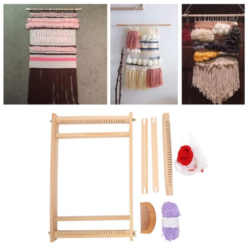 БОЛЬШОЙ ТКАЦКИЙ ТКАЦКИЙ ИЗ СЕРИИ DIY ЭКОЛОГИЧЕСКИЙ