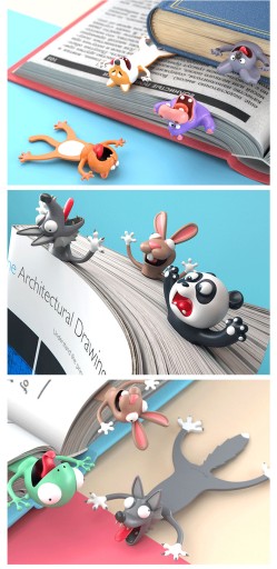 ВЕСЕЛАЯ 3D ЗАКЛАДКА С ЖИВОТНЫМИ