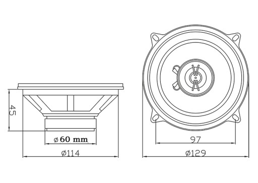 ДИНАМИКИ 13см BMW E30 E36 E46 Z3 E31 E34 E39 ПЕРЕДНИЕ