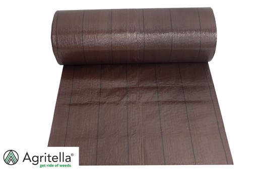 Коричневый агротекстиль для коры PER METER ANTIWEED MAT BROWN 1,1х1м 70г