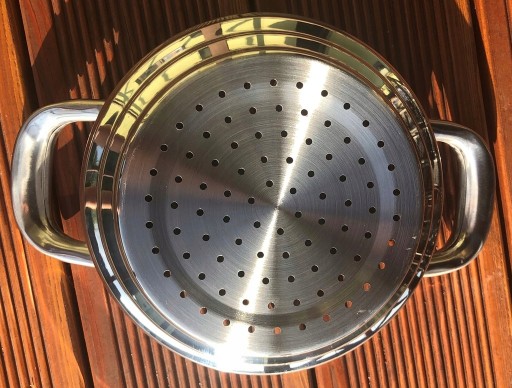 ВСТАВКА ДЛЯ ПАРЕНИЯ СТАЛЬНОЙ СИТОК ДЛЯ КАСТРЮЛИ ДЛИНОЙ 20, 18, 16 СМ OLDMAN STEEL